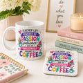 Teacher Mug & Coaster Gift Set – End of Term Thank You Present