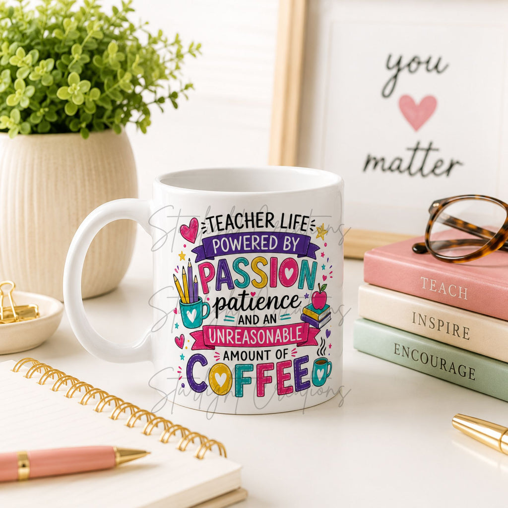 Teacher Mug & Coaster Gift Set – End of Term Thank You Present