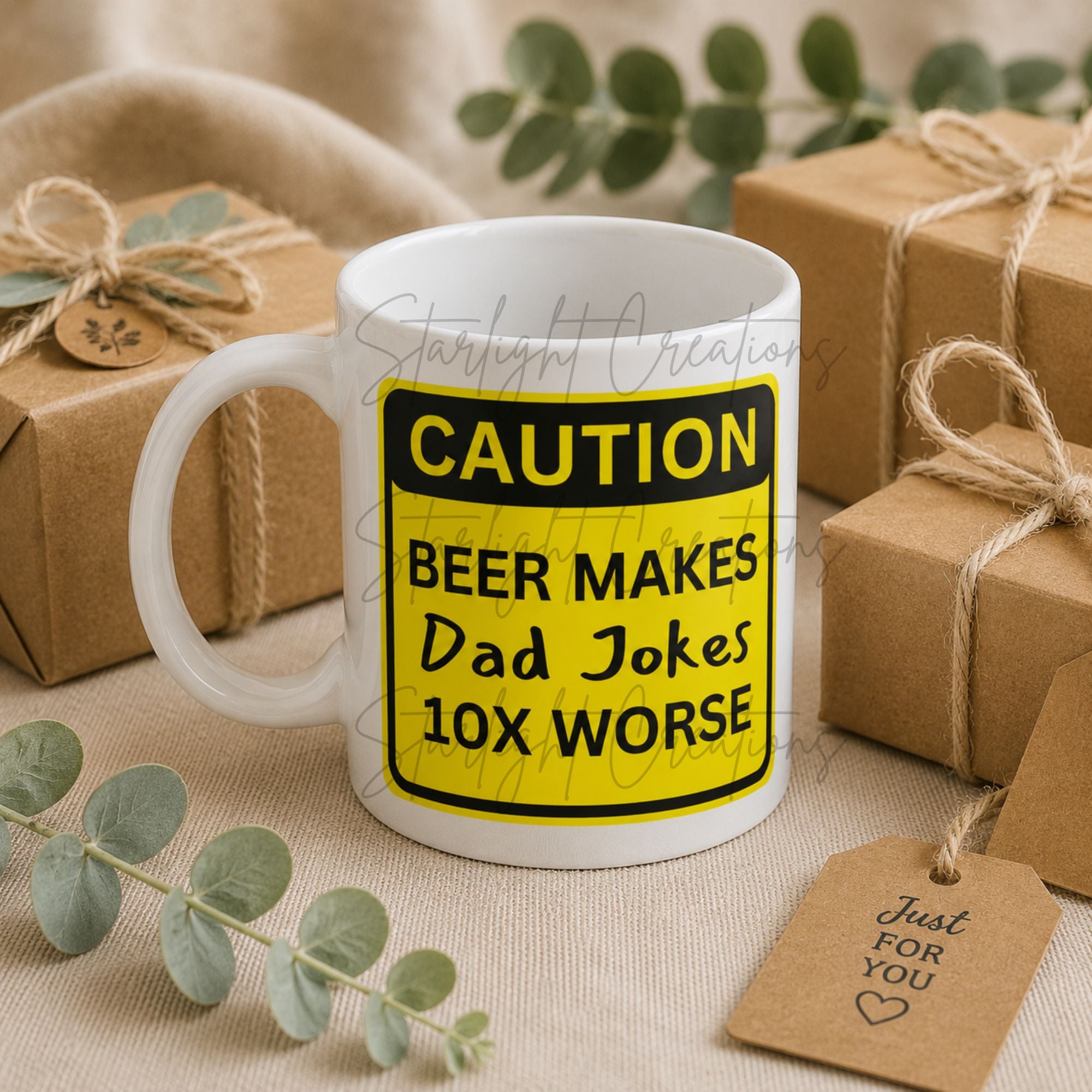 Funny Dad Joke Mug | 21 Funny Designs | 11oz Ceramic Gift Mug for Dad | Father's Day, Birthday & Christmas Gift