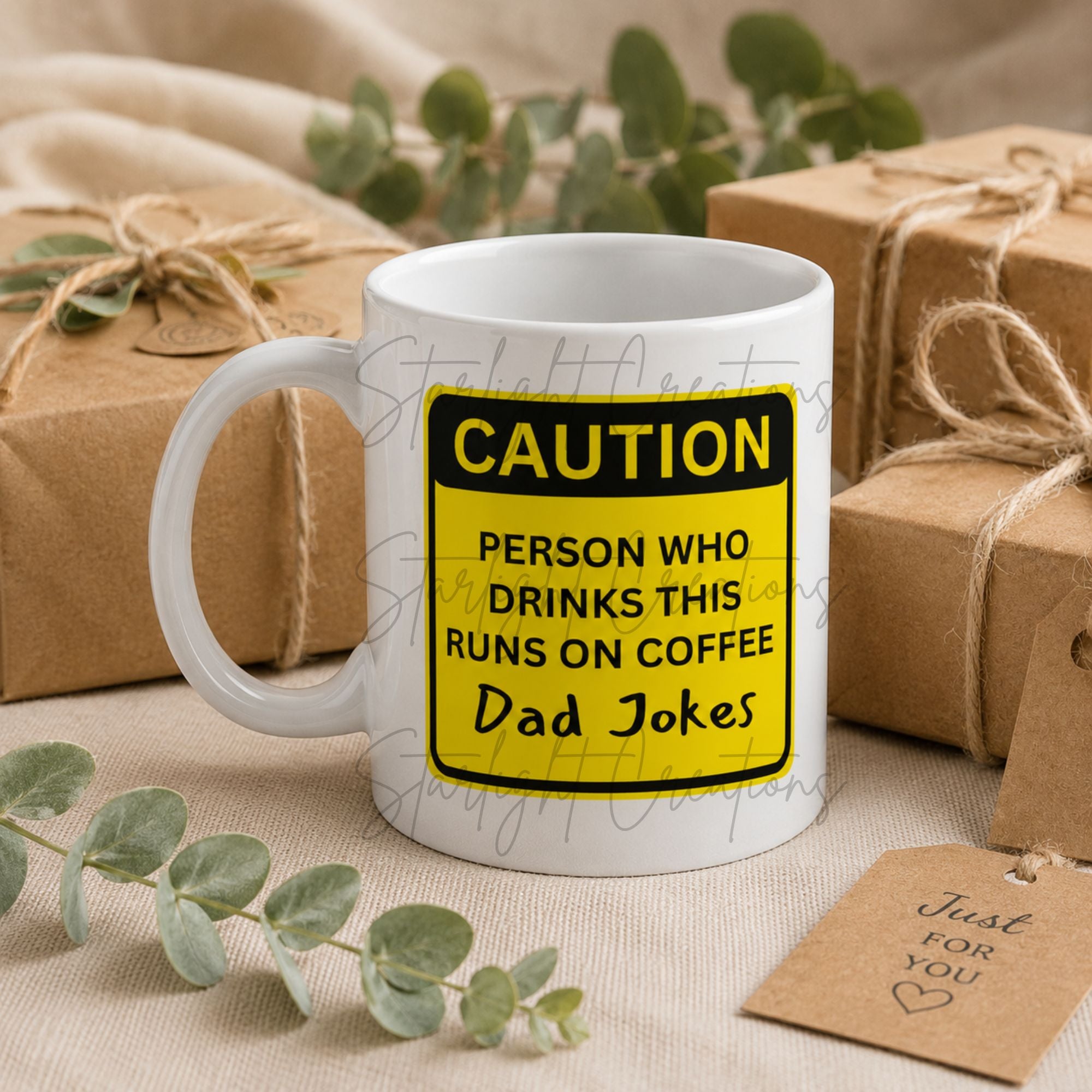 Funny Dad Joke Mug | 21 Funny Designs | 11oz Ceramic Gift Mug for Dad | Father's Day, Birthday & Christmas Gift