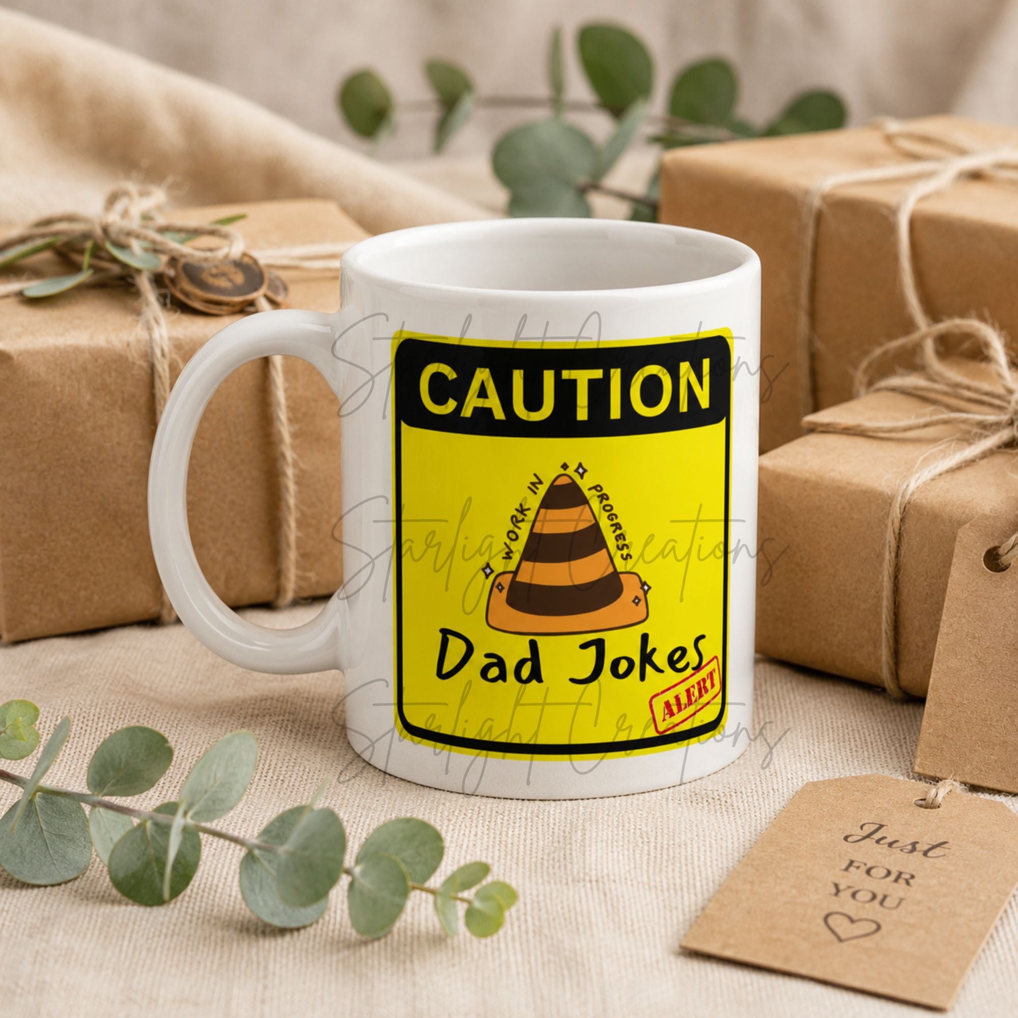 Funny Dad Joke Mug | 21 Funny Designs | 11oz Ceramic Gift Mug for Dad | Father's Day, Birthday & Christmas Gift