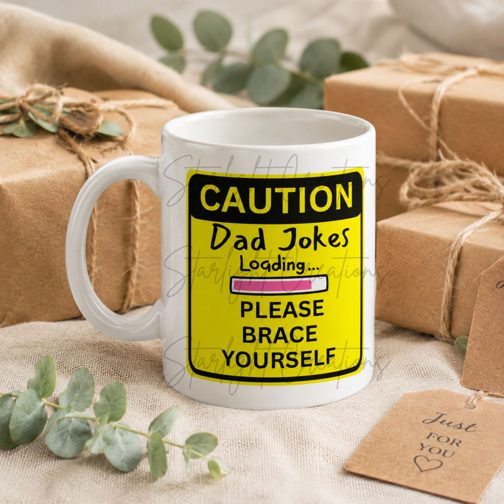 Funny Dad Joke Mug | 21 Funny Designs | 11oz Ceramic Gift Mug for Dad | Father's Day, Birthday & Christmas Gift