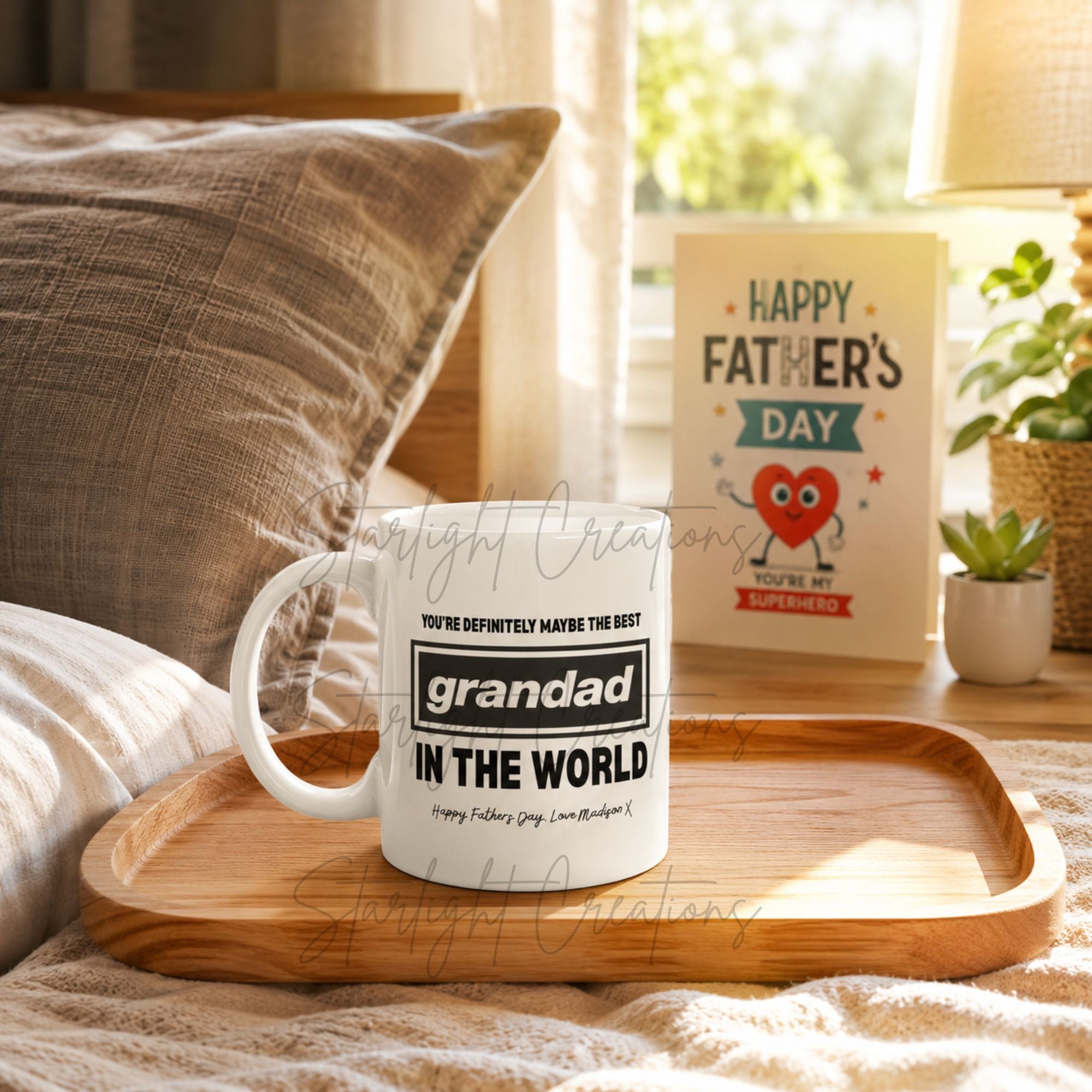 Personalised Father’s Day Mug – Funny “You’re Definitely Maybe The Best…” Mug – Dad, Daddy, Father, Stepdad & Grandad Gift Mug