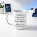 Funny Father’s Day Mug – Personalised Daughter Gift