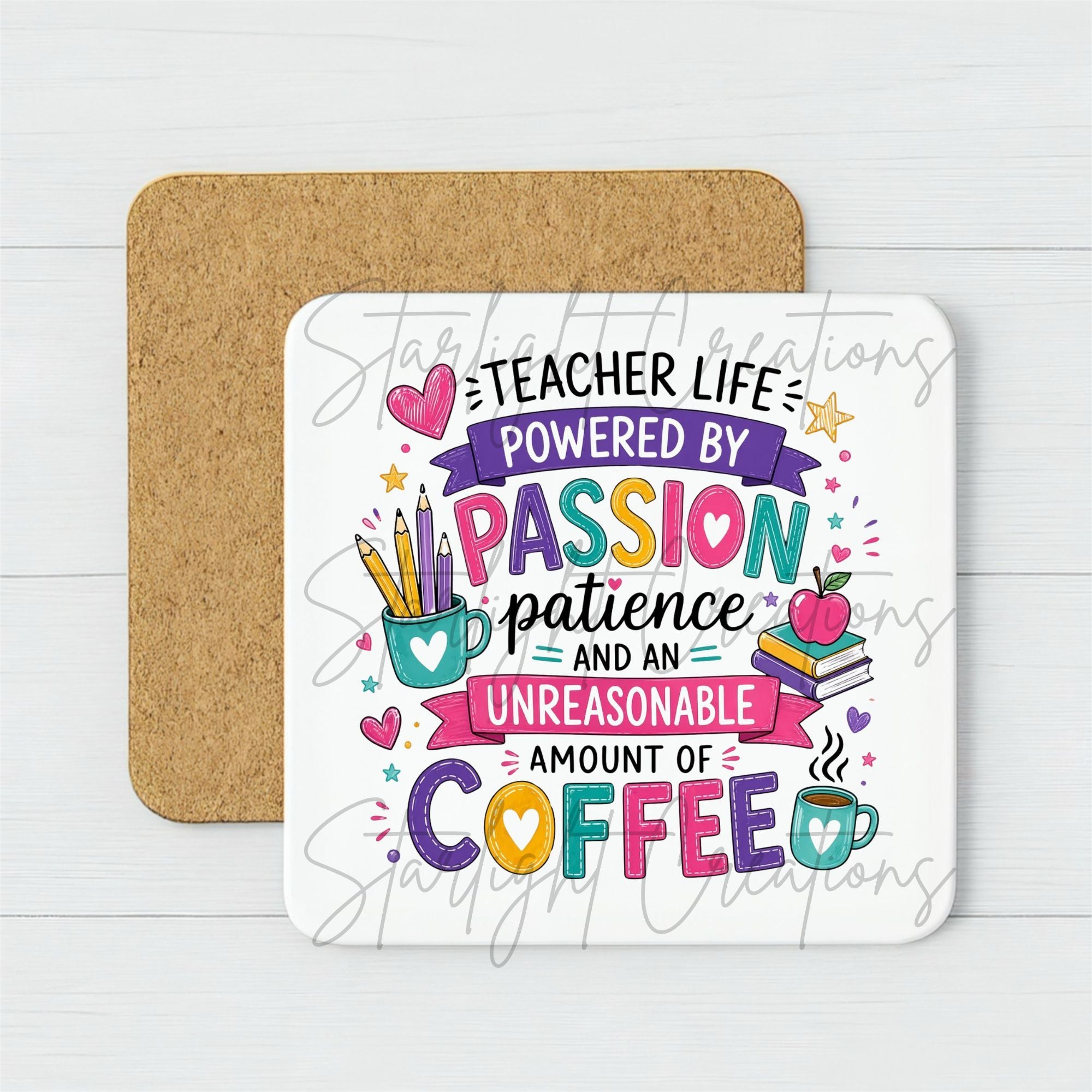 Teacher Mug & Coaster Gift Set – End of Term Thank You Present