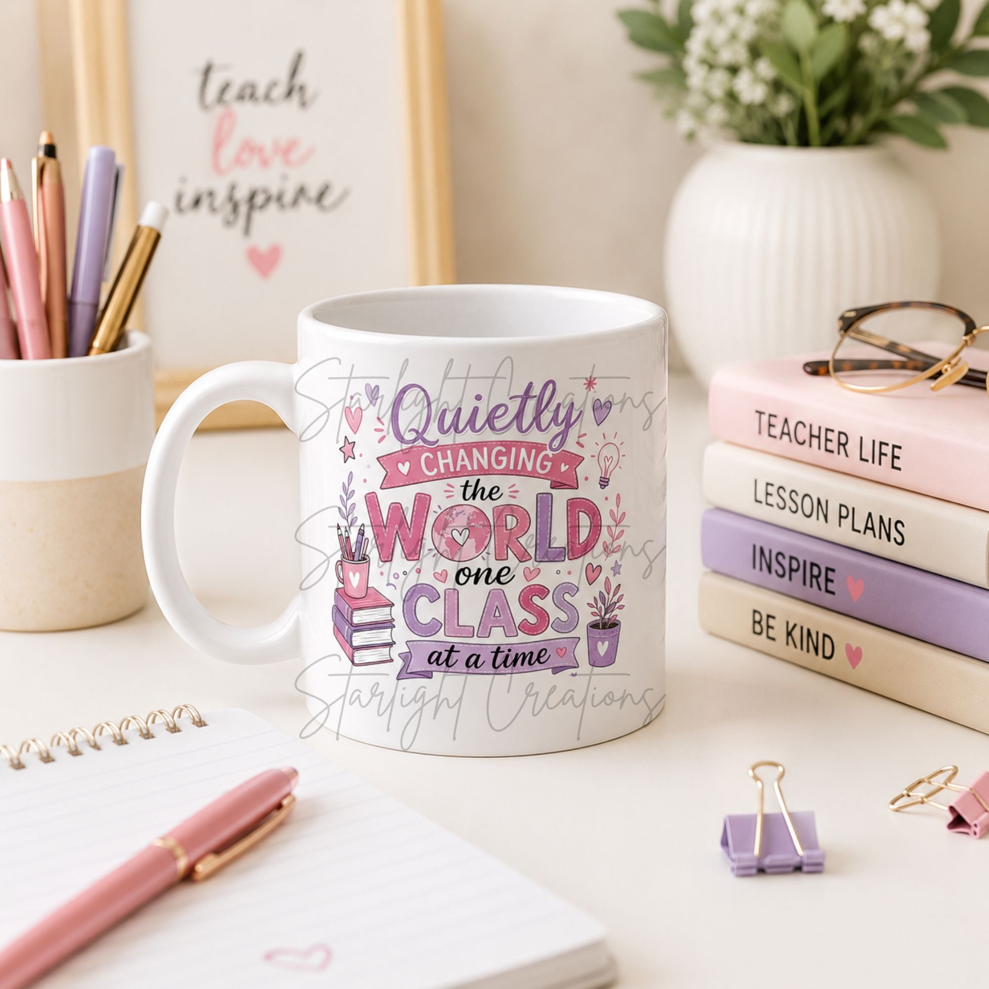 Teacher Mug & Coaster Gift Set – End of Term Thank You Present
