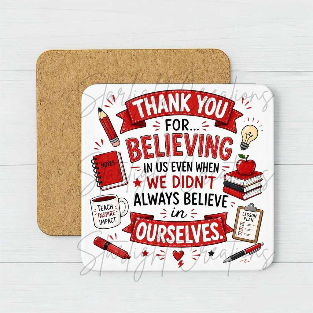Teacher Mug & Coaster Gift Set – End of Term Thank You Present