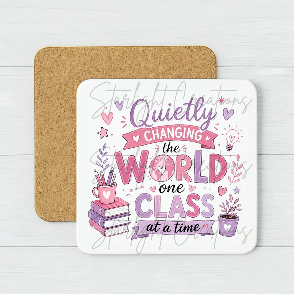 Teacher Mug & Coaster Gift Set – End of Term Thank You Present