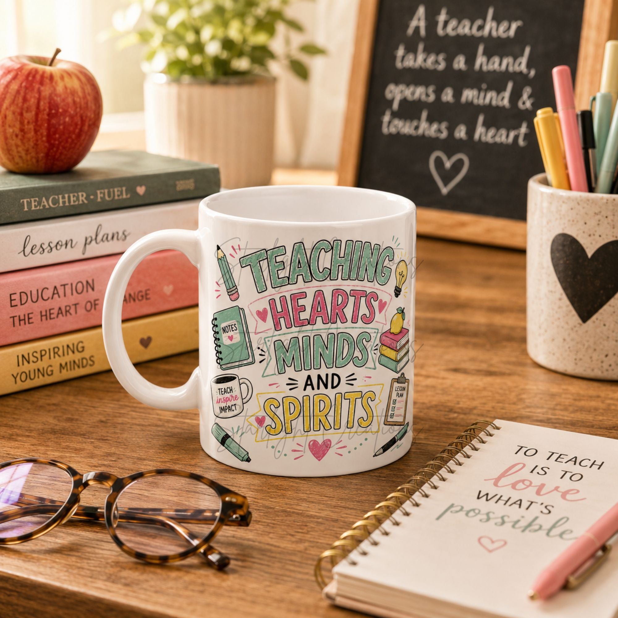 Teacher Mug & Coaster Gift Set – End of Term Thank You Present