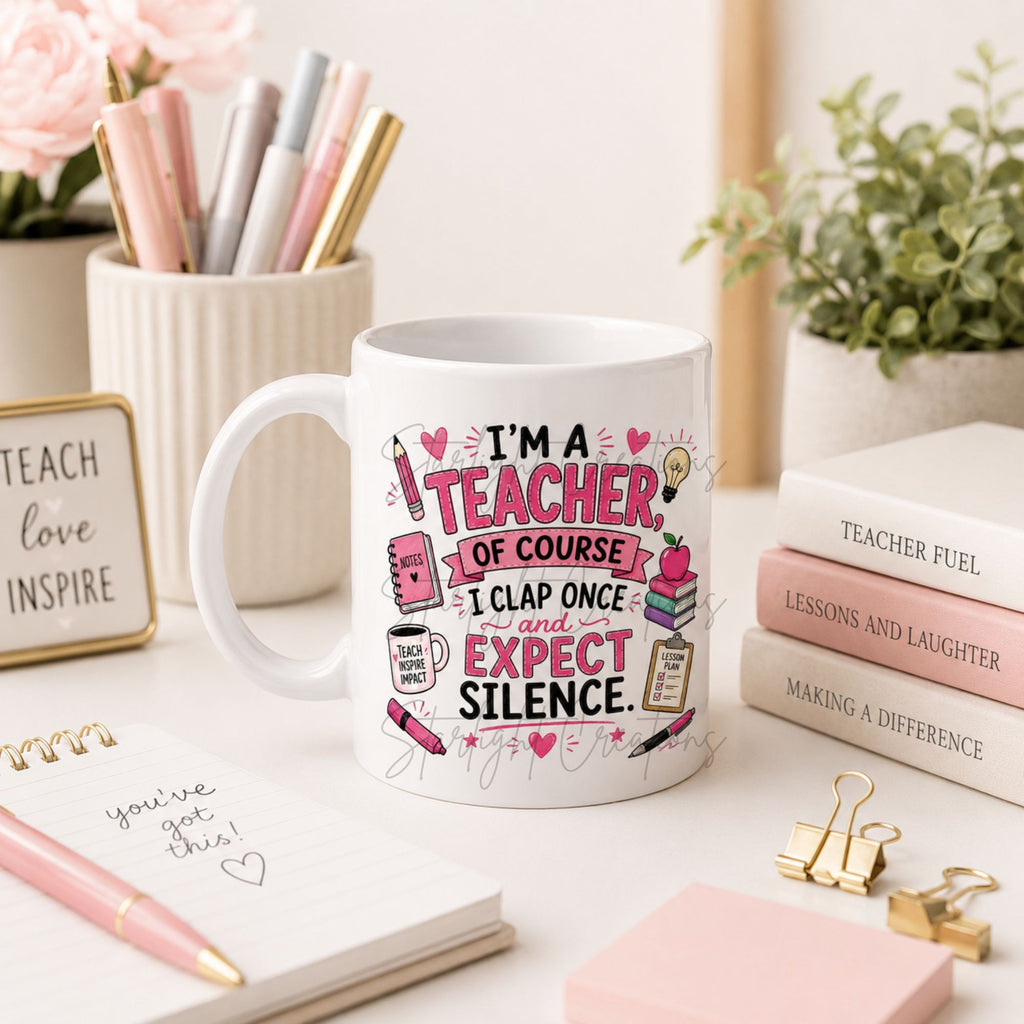 Teacher Mug & Coaster Gift Set – End of Term Thank You Present