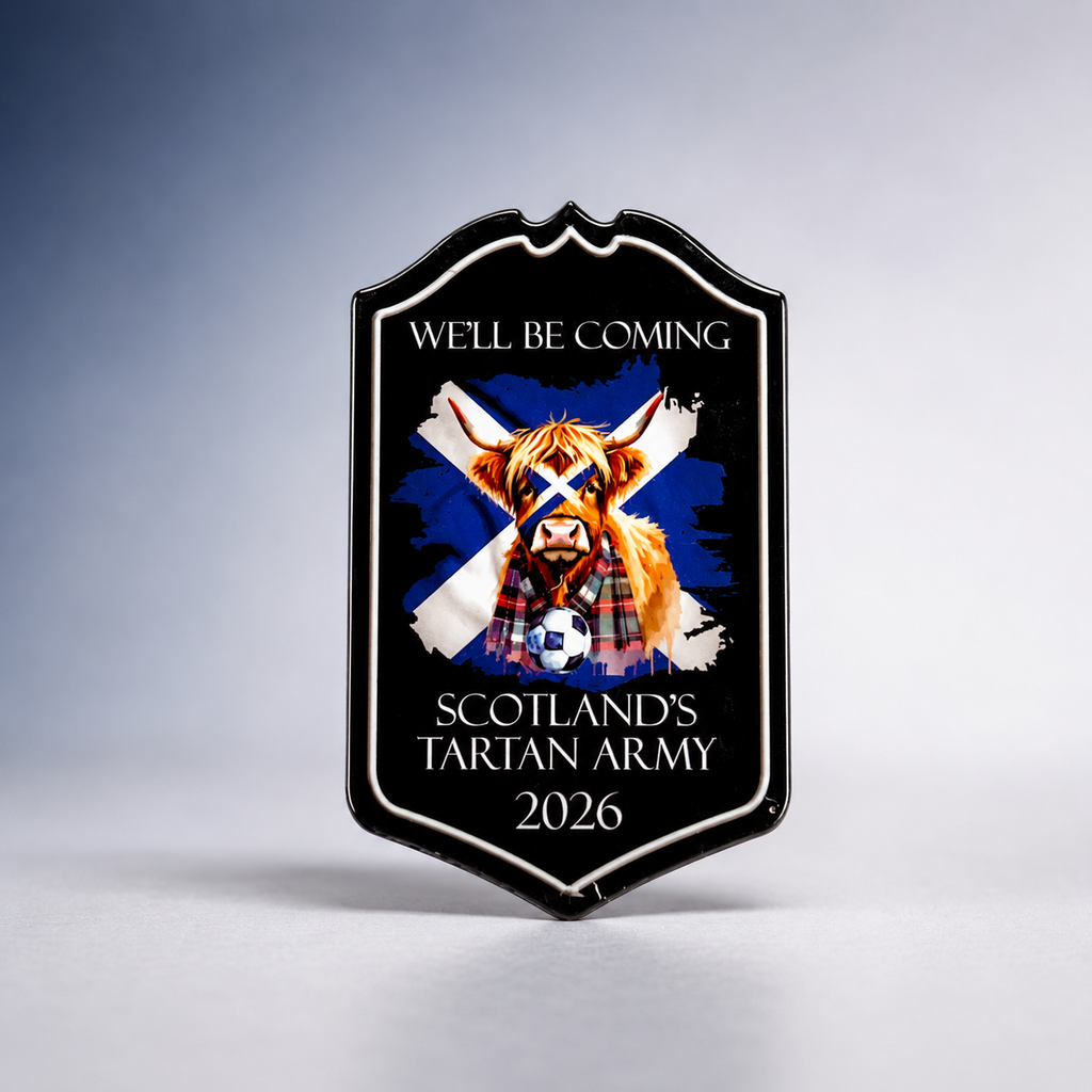 Scotland’s Tartan Army 2026 Fridge Magnet – Scottish Football Supporters Gift