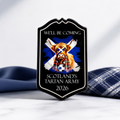 Scotland’s Tartan Army 2026 Fridge Magnet – Scottish Football Supporters Gift